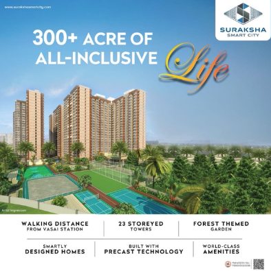 Suraksha Smart City in Vasai — new project in Mumbai